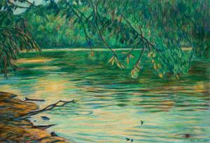 Painting, More Painting, and When was the Last Time You saw a Green Heron?