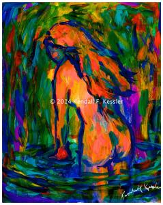 Blue Ridge Parkway Artist is Staring at wet paint and Pigs Flying by my Window...