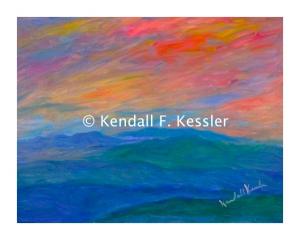 Blue Ridge Parkway Artist is on the Edge and Whales in my Future...