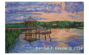 Blue Ridge Parkway Artist is Pleased to sell another print of Marsh View at Pawleys Island and Go to Bed...