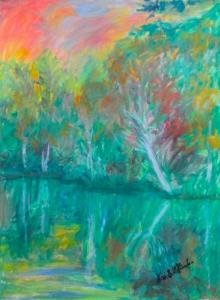 Blue Ridge Parkway Artist is Still Heating Water and Go Outside or Else...