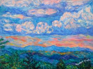 Blue Ridge Parkway Artist is Ringing Away and Mo and Schmo...