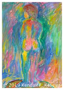 Blue Ridge Parkway Artist Presents New Beautiful Nude Painting and Not you...