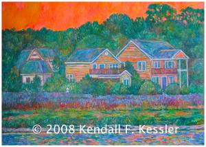 Blue Ridge Parkway Artist is Discouraged and A bee that is too busy...