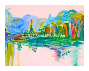 Blue Ridge Parkway Artist is Back to Acrylics and Getting it off...