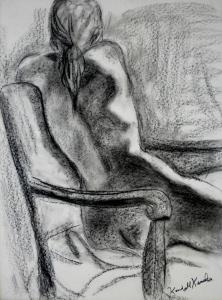Sold Another Charcoal Nude Print and Staggering Medical Costs...