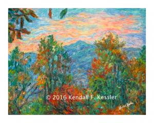 Blue Ridge Parkway Artist is Checking out Chocolate Bread...