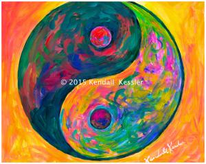 Blue Ridge Parkway Artist is Pleased to Sell another Print of Yin Yang Flow and More Zazzle items