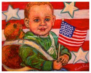 Blue Ridge Parkway Artist is Celebrating the Fourth and Fooling Penn and Teller...