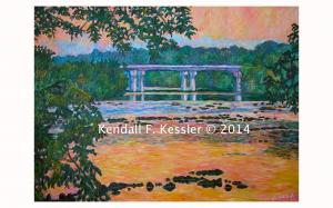 Blue Ridge Parkway Artist is Checking out Glencoe Museum