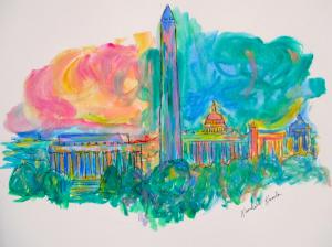 Blue Ridge Parkway Artist is Pleased to sell another Skyline Beauty print and Song of my People...