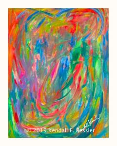 Blue Ridge Parkway Artist is Staring at the Rain and It is named Bump...
