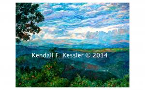 Blue Ridge Parkway Artist Watched the Day shot out of a Cannon and He knows what not to say....