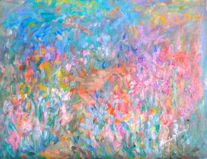 Blue Ridge Parkway Artist has Moved on to new Painting and Is it always Blue....