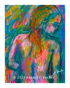 Blue Ridge Parkway Artist is Back to Figure Paintings and Right out the Door...