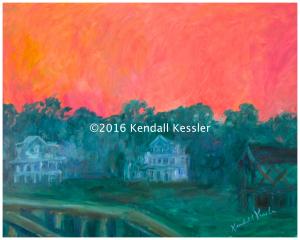 Blue Ridge Parkway Artist is back to Oils and That was Fast...