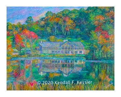 Blue Ridge Parkway Artist is Back to Claytor Lake and Tail Chase...
