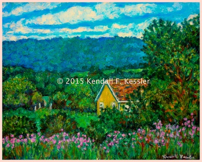 Blue Ridge Parkway Artist is Happy Again and Near Impossible...