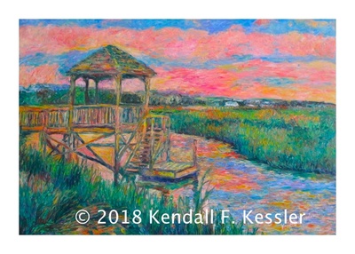 Blue Ridge Parkway Artist is Pleased to Return to Latest Blue Ridge Painting and Staying Alive...