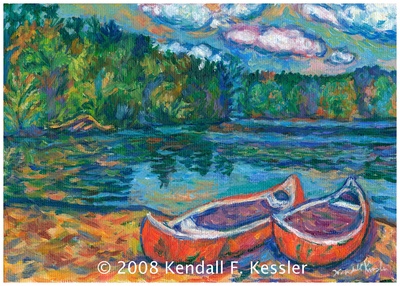 Blue Ridge Parkway Artist  is Pleased to Sell Mountain Lake Print and The President of Backyardica...