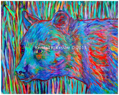 Blue Ridge Parkway Artist is Pleased to Sell Prints of Bear Beauty...