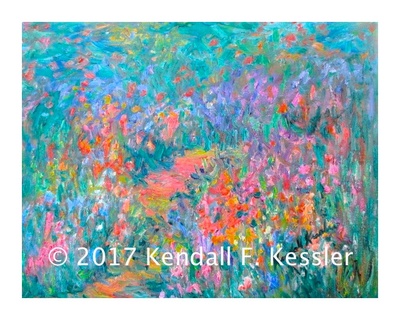Blue Ridge Parkway Artist  is Very Aggravated with Wordpress New Format and Pleased to Sell a Print of Wildflower Mist...