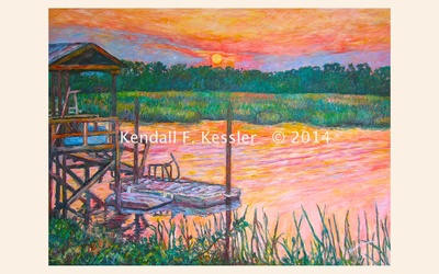 Kendall Kessler is Pleased to Sell another Print of Isle of Palms Sunset