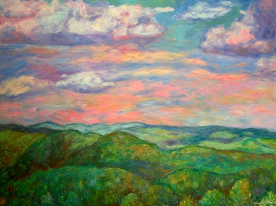 Kendall Kessler is Pleased to Sell two Blue Ridge paintings