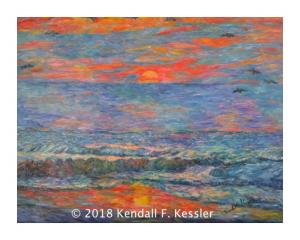 Blue Ridge Parkway Artist is About done with Pawleys Island Morning Light and Oreos off a Truck...