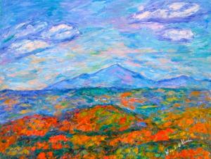 Blue Ridge Parkway Artist is Heating Water and Chasing Mice...