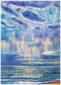 Blue Ridge Parkway Artist is Still Looking out the Window