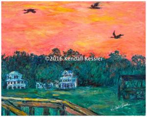 Blue Ridge Parkway Artist is Pleased to Start New Oil Painting and Go Watch some Birds....