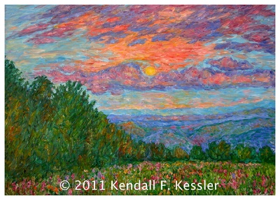 Blue Ridge Parkway Artist is Pleased with Latest Commission and I am Talking about You...